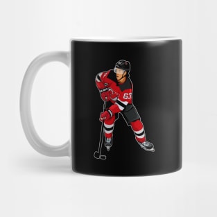 Jesper Bratt #63 Play The Puck Mug